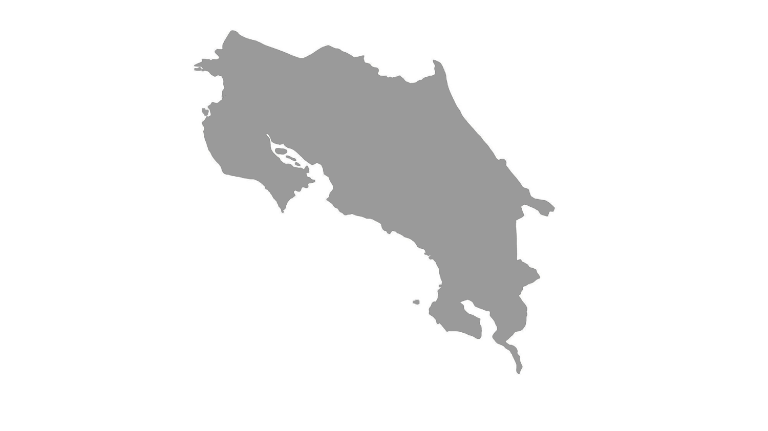 Mapa de Costa Rica