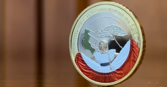 Moneda conmemorativa por Anexión del Partido de Nicoya sale a la venta este viernes