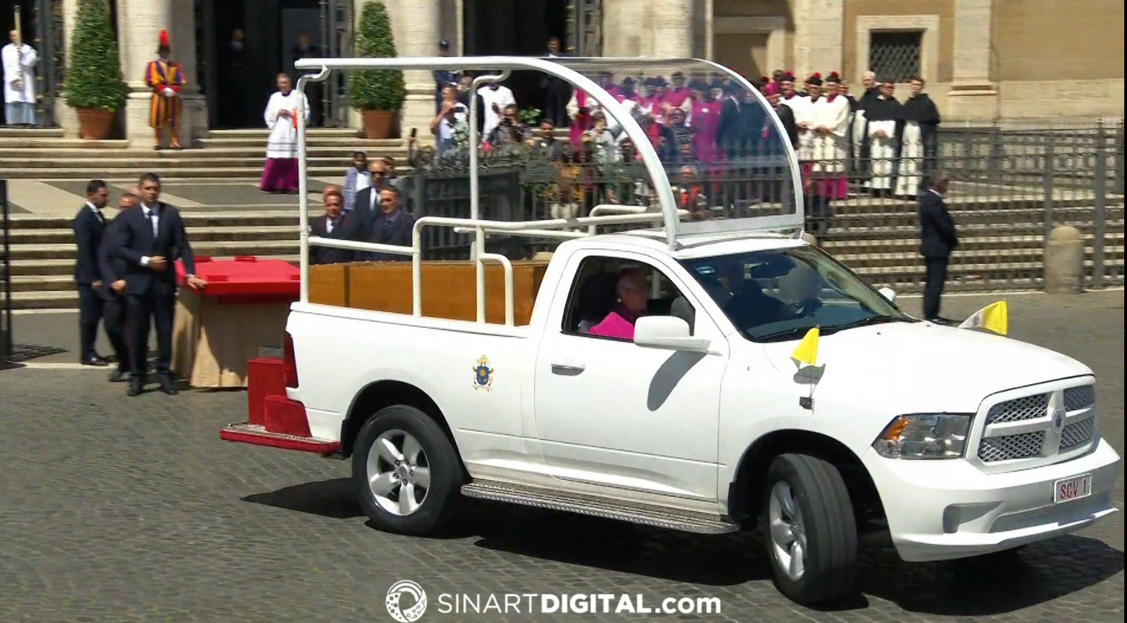 Procesión del Funeral Papa Franscico