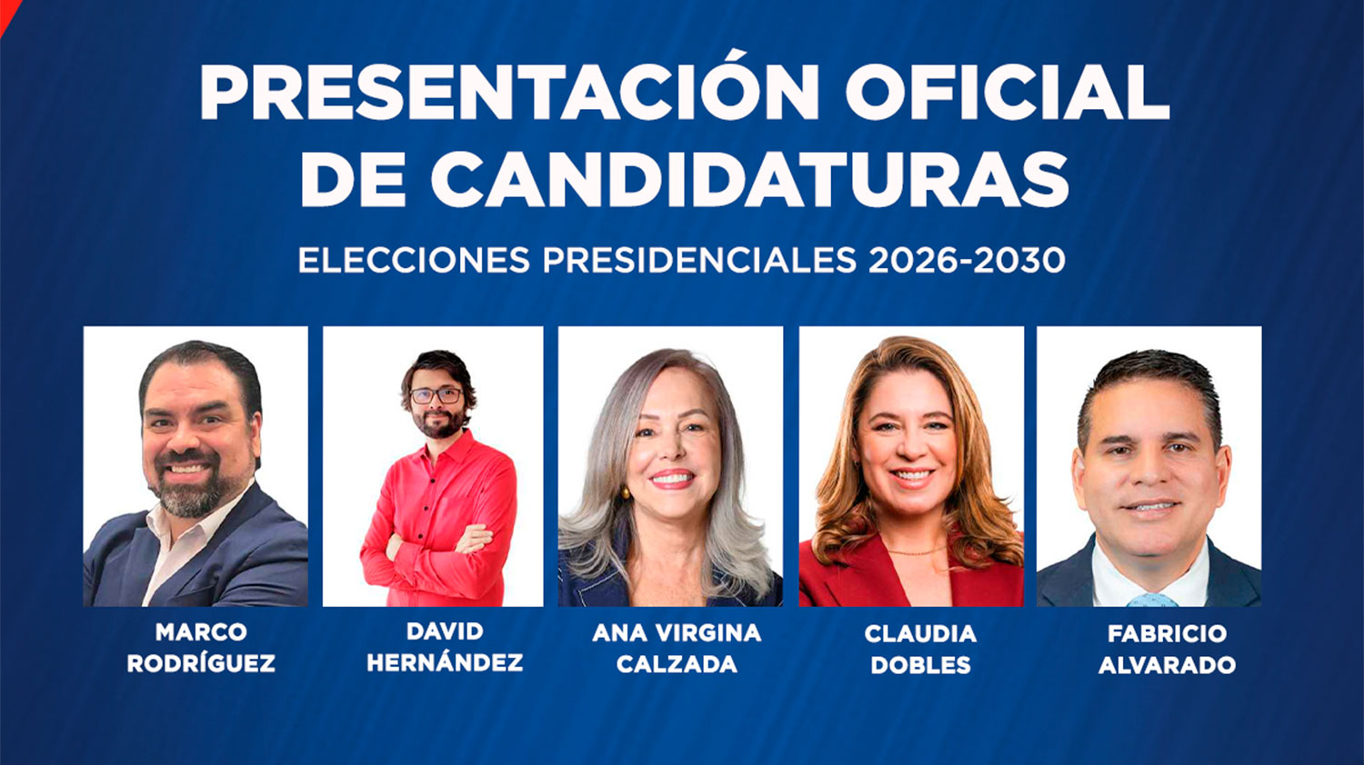 Presentación oficial de Candidaturas Presidencia de la República | 10 Enero 2026