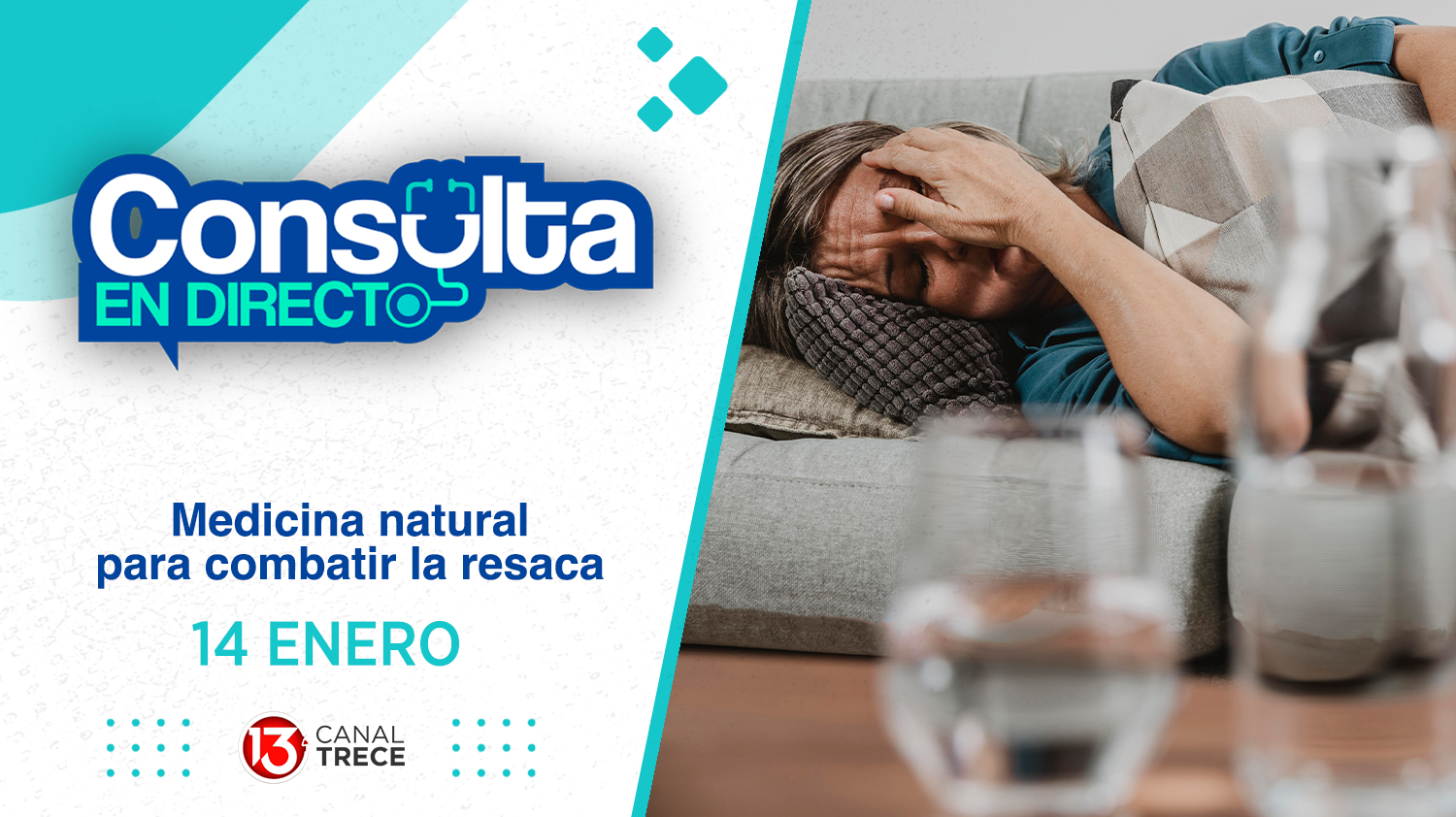 Medicina Natural para combatir la resaca - Consulta en Directo | 14 enero 2025. Programa completo