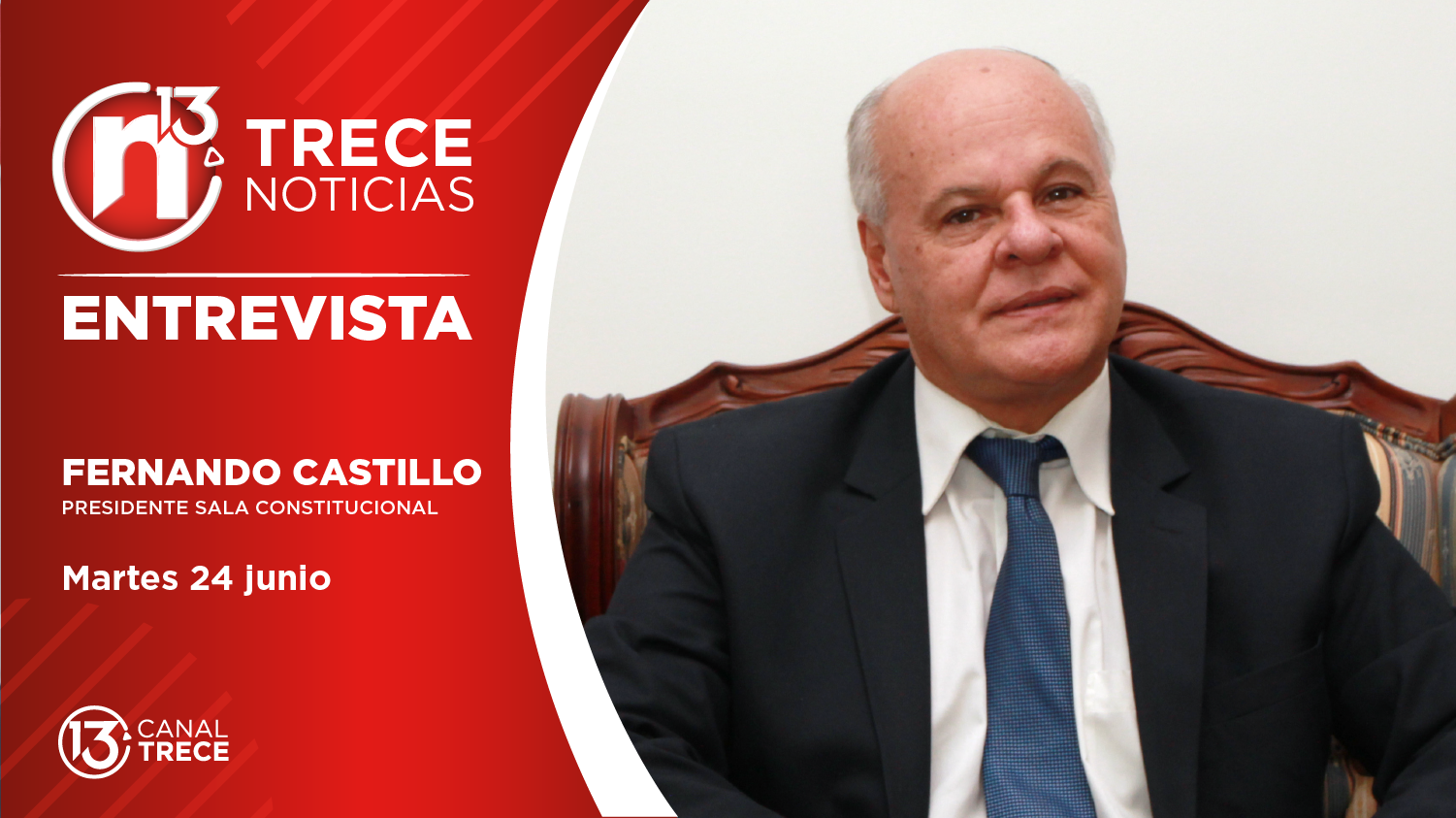 Entrevista a Fernando Castillo, presidente de la Sala Constitucional