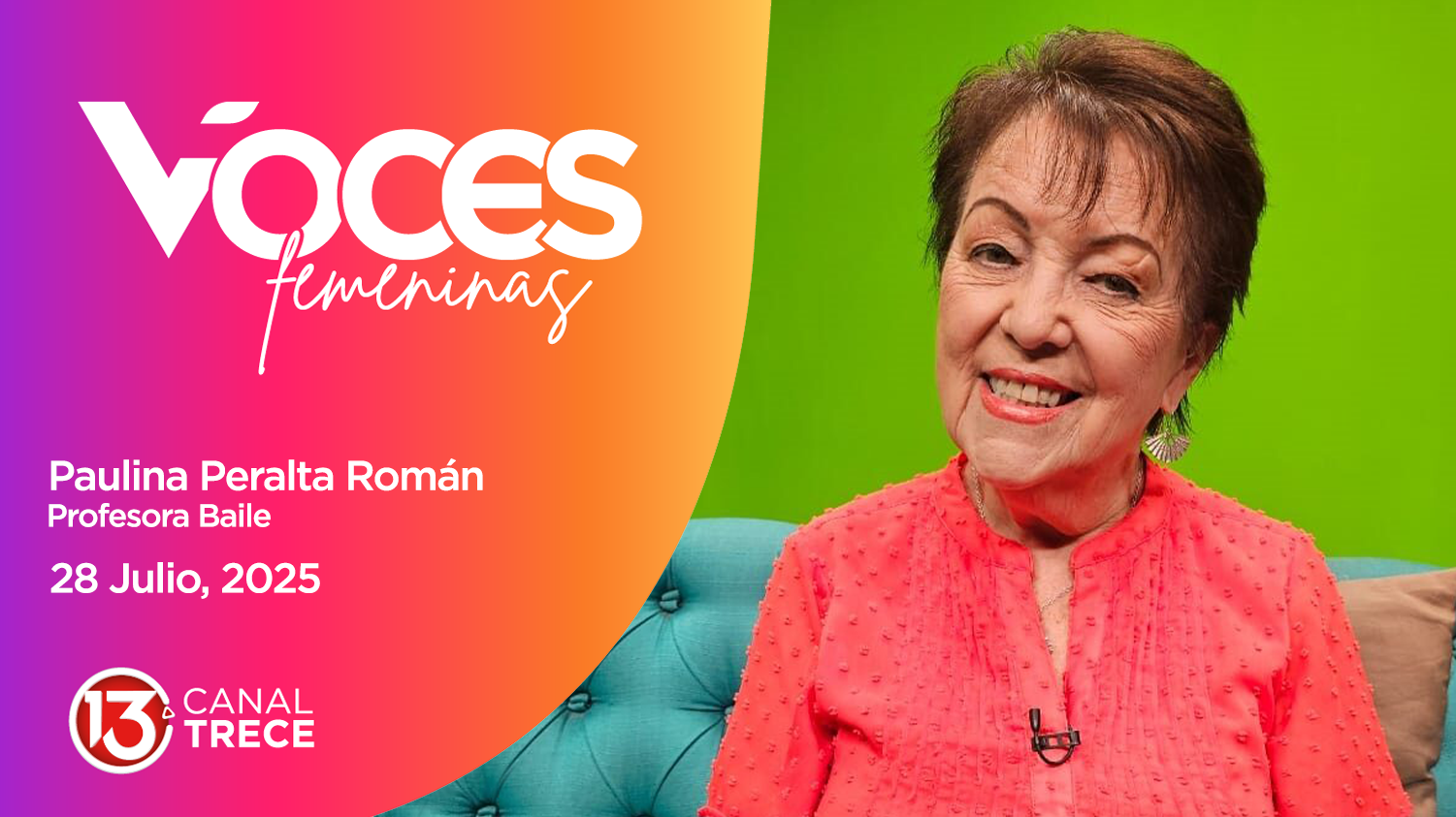 Voces Femeninas: Paulina Peralta