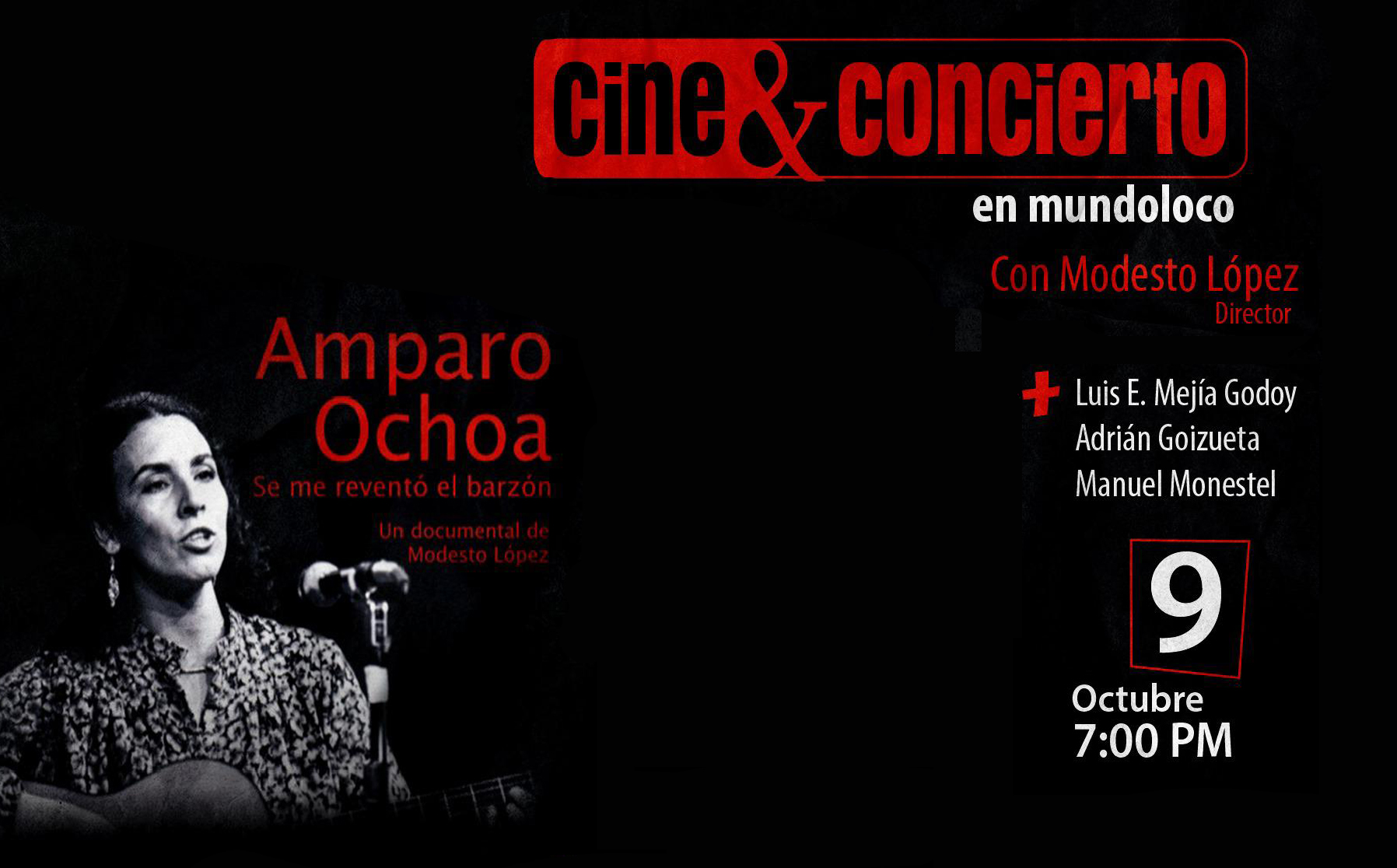 Cine & Concierto presenta documental sobre Amparo Ochoa 