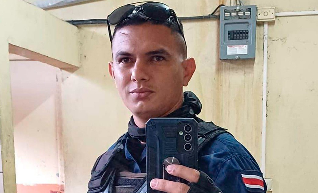 Bryan Josué Rivera oficial de 29 años muerto en el cumplimiento de su deber.