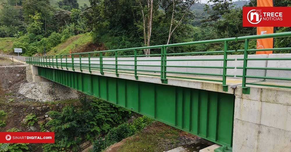 Nueve años después, comunidades de Pérez Zeledón recuperan puente destruido por Nate