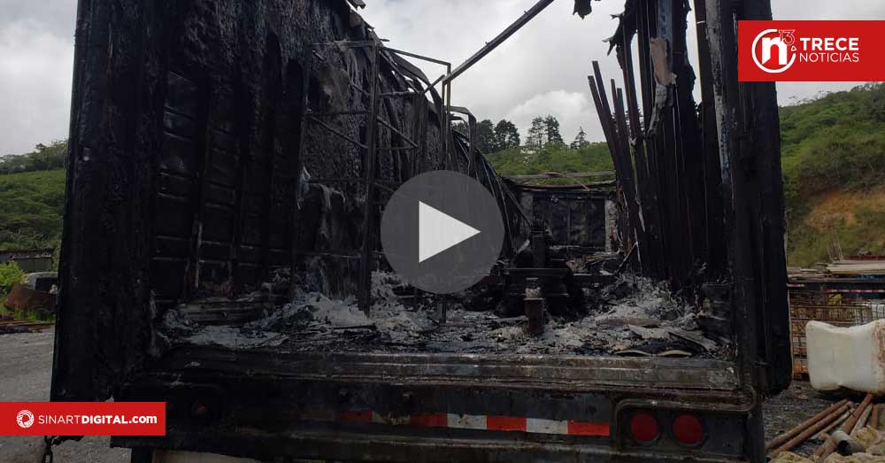  ¡Alarma en Ochomogo! Fuego consumió dos contenedores frente a Recope