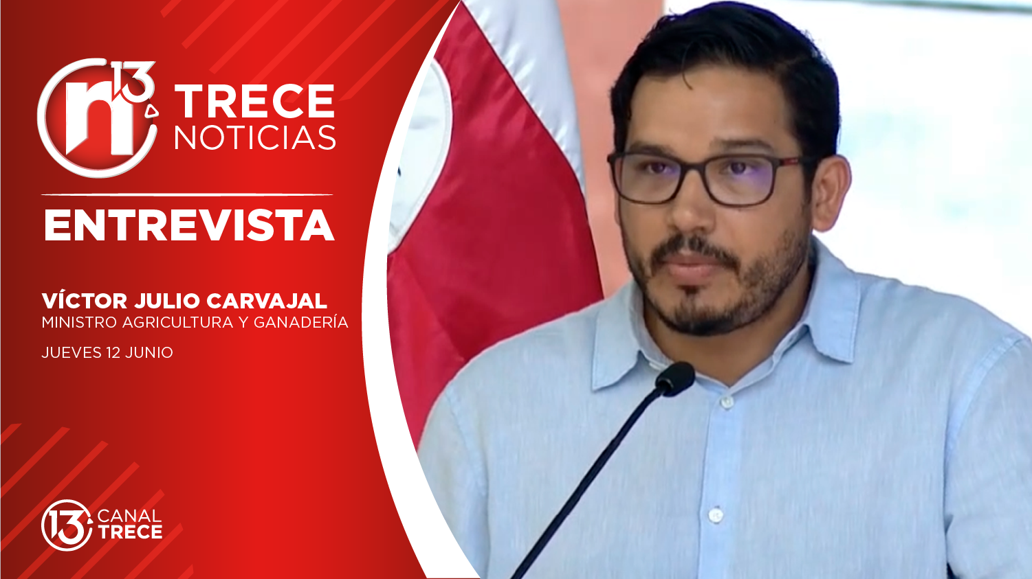 Víctor Carvajal | Ministro de Agricultura y Ganadería 