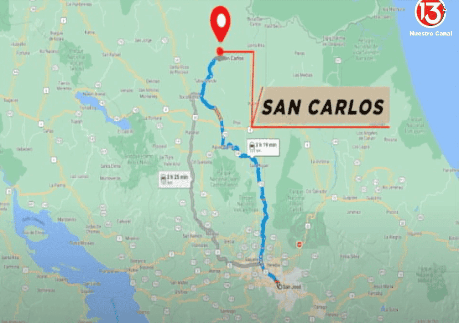 ¡SAN CARLOS, EL CANTÓN MÁS GRANDE DE COSTA RICA!