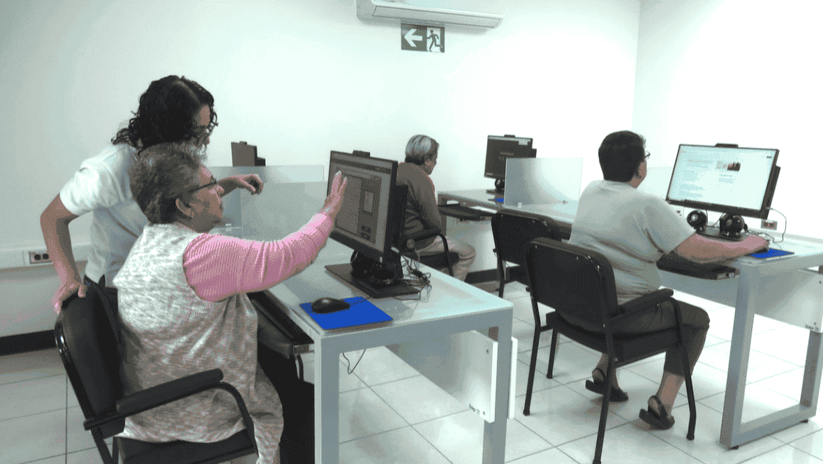 Adultos mayores y la computación 