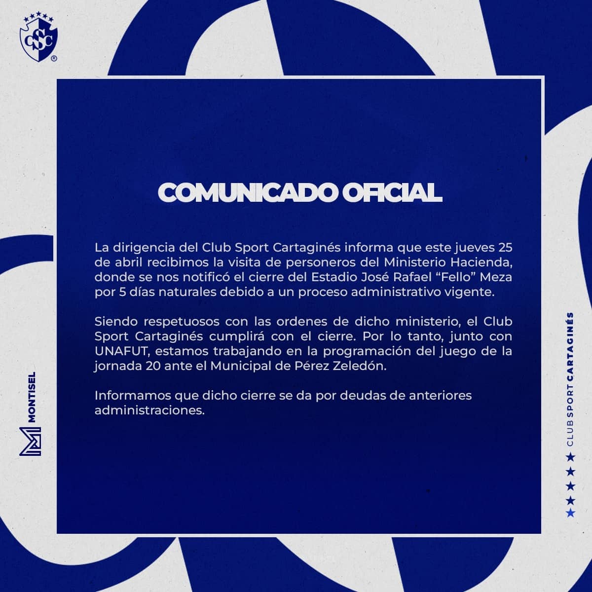 Hacienda cierra el Fello Meza