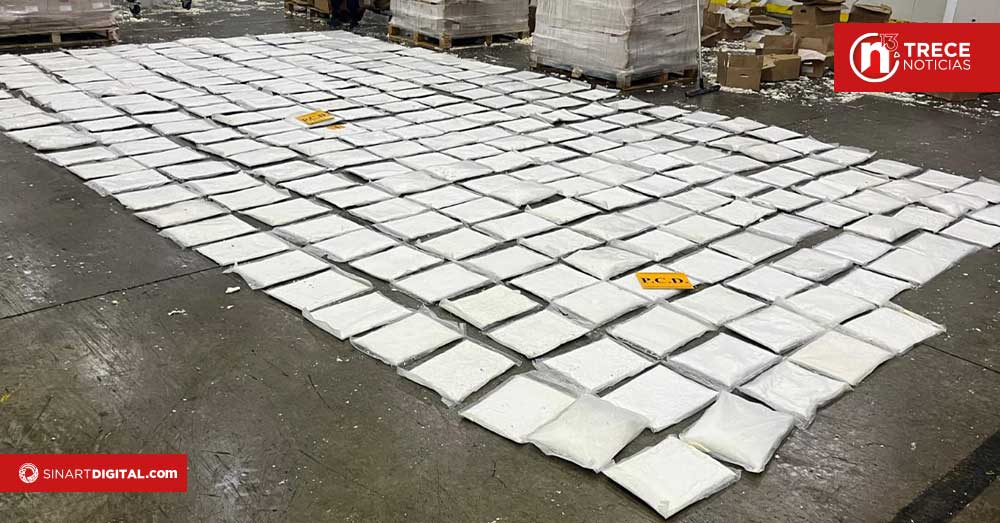 Golpe al narcotráfico en Moín: Incautan 560 kilos de cocaína ocultos en cargamento de yuca