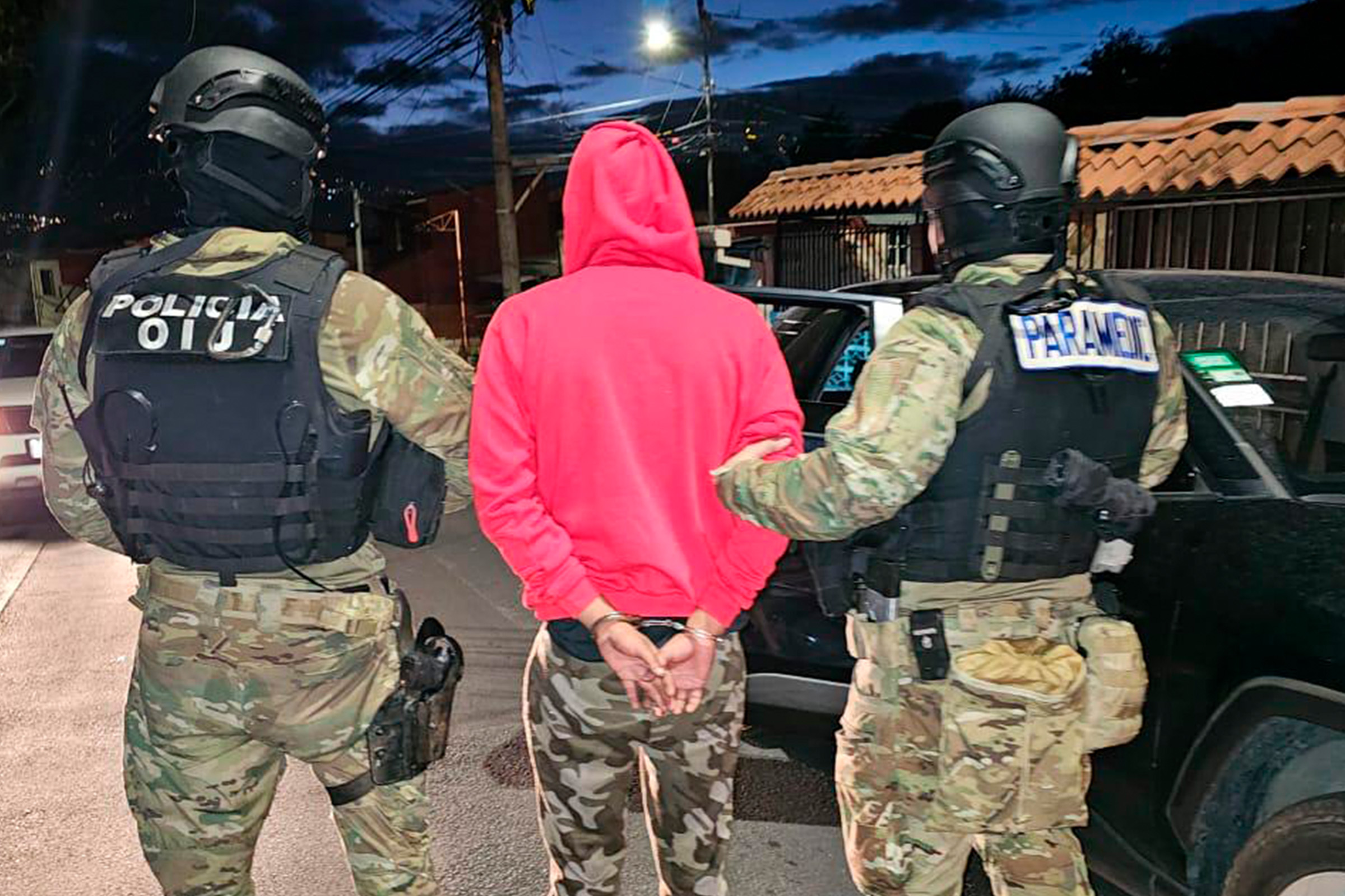 OIJ detuvo a seis sospechosos de traer droga de Colombia para enviarla a México