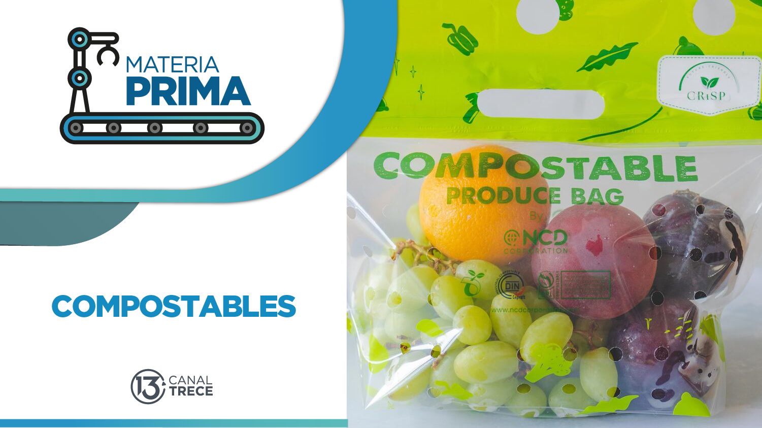 Empaques Compostables Biodegradables | Materia Prima | 30 mayo 2025