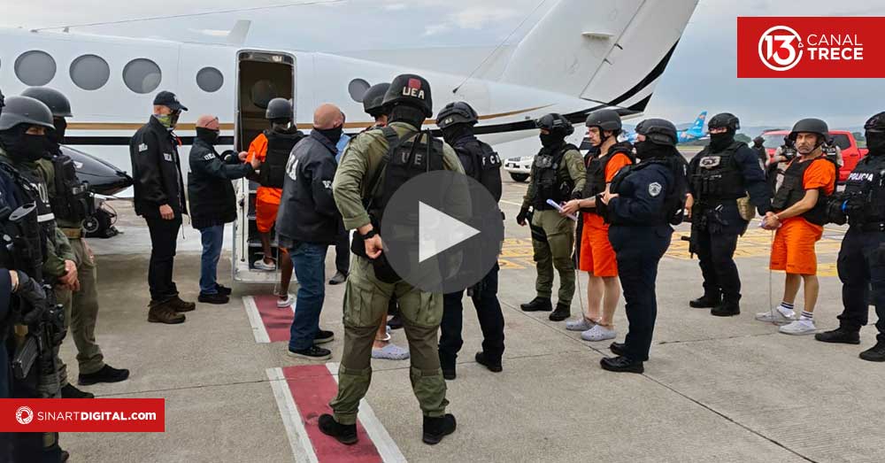 Costa Rica ejecuta su primera extradición por casos investigados por la policía del Poder Ejecutivo hacia EE. UU.