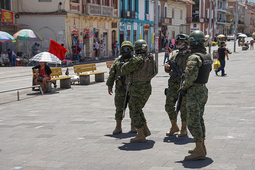 EEUU envía a altos cargos militar y antinarcóticos a Ecuador para abordar lucha contra crimen