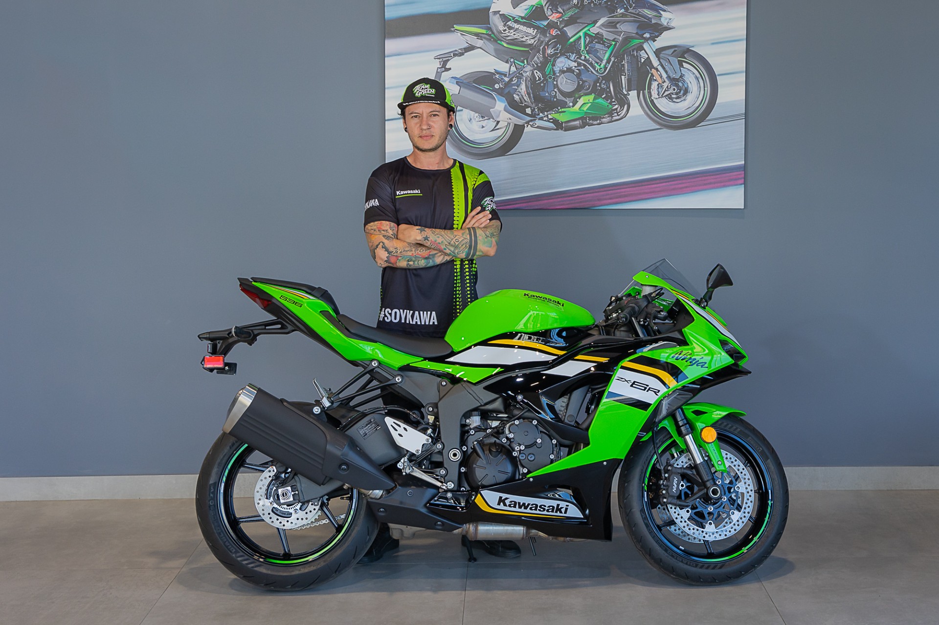 Equipo Red Motors listo para el AMA Super Bike