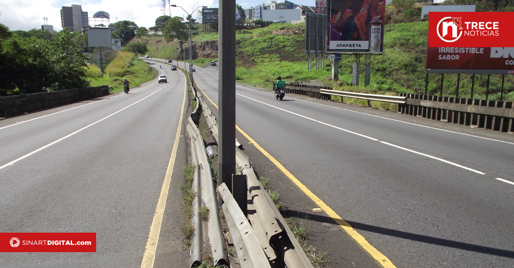 Mañana inician obras para sustituir barandas de seguridad en la General Cañas