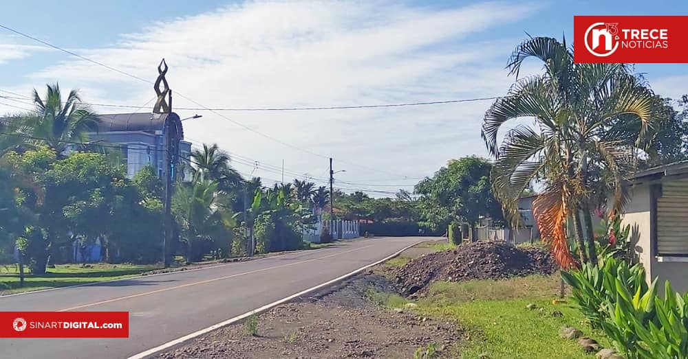 MOPT mejora caminos cantonales en Pocora y Duacari, Guácimo