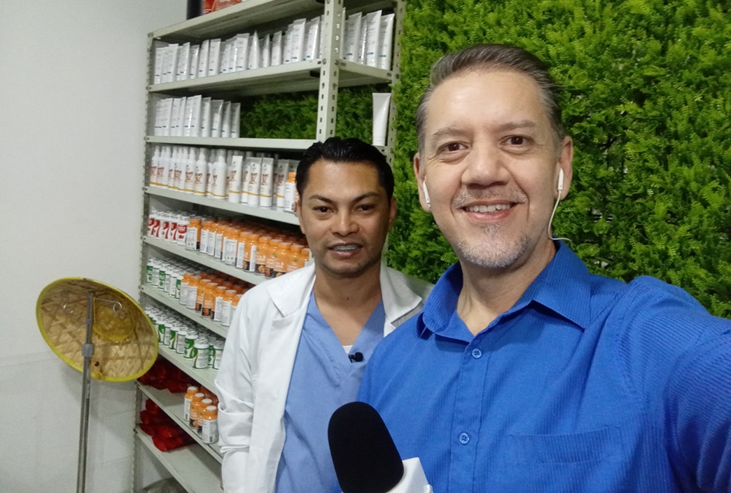 Sergio se practicó el análisis biocuántico 