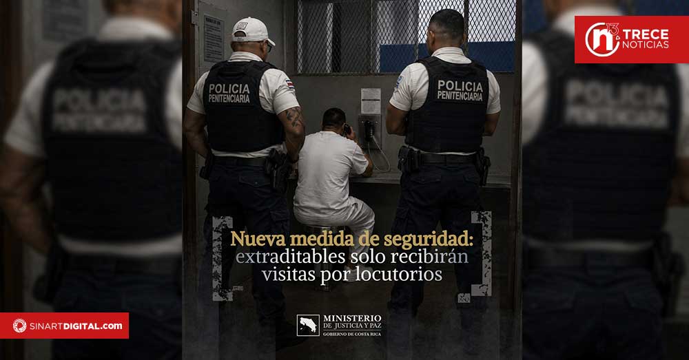 Justicia endurece medidas para extraditables, visitas serán solo por locutorio y policías usarán cám