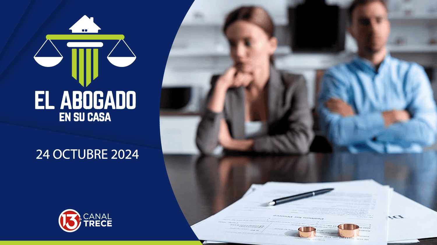 Separaciones y Divorcios | El Abogado en su Casa | 24 Octubre 2024