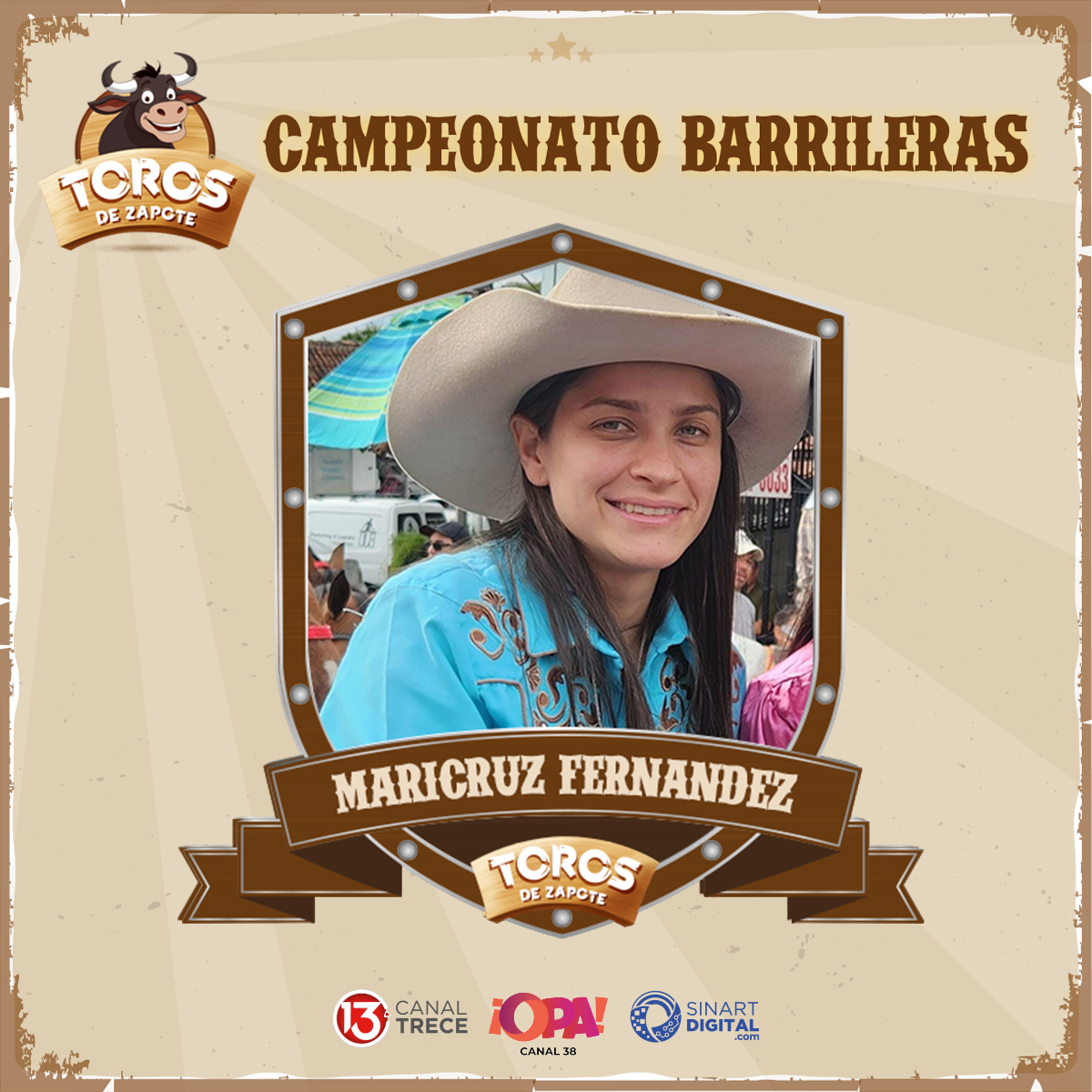 MARICRUZ FERNANDEZ -  TORNEO DE BARRILERAS ZAPOTE  | 26 DICIEMBRE 2023