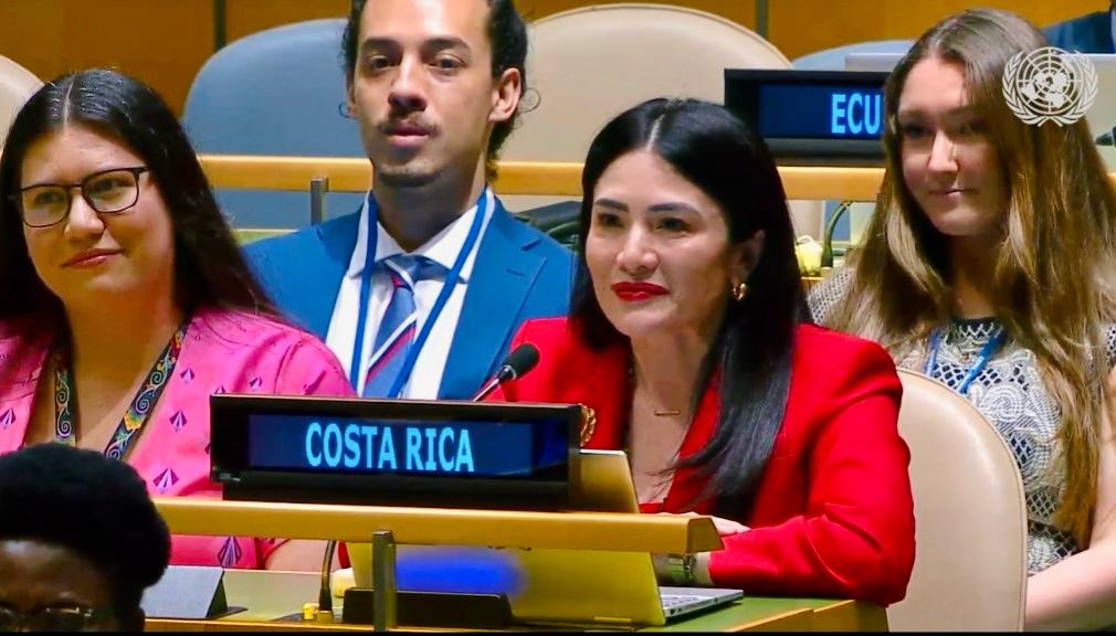 Maritza Chan: Primera Mujer costarricense en presidir la Comisión de Desarme de la ONU