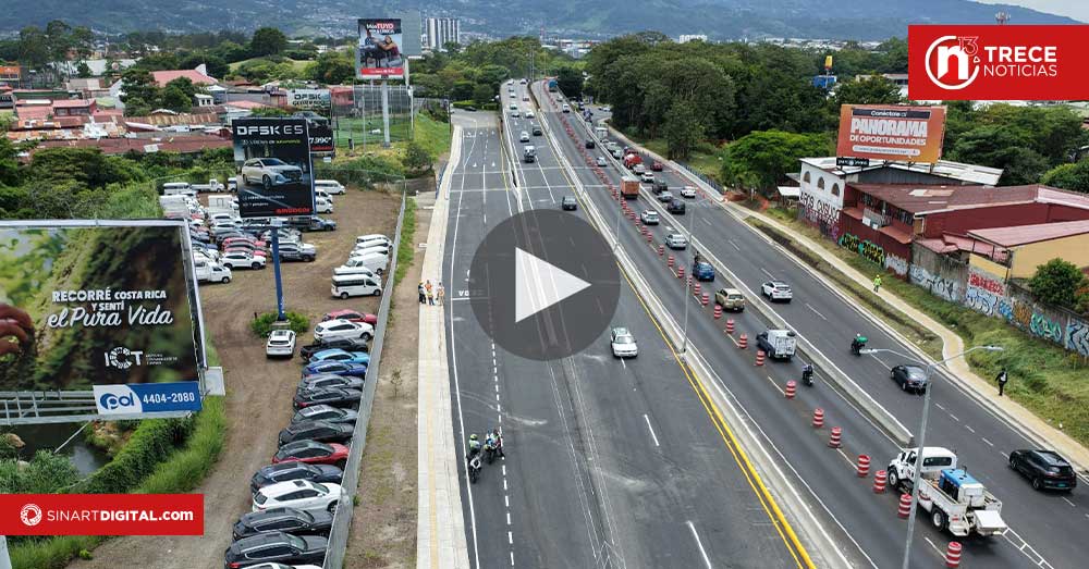 65.000 conductores diarios en Circunvalación se benefician con puente a 8 carriles
