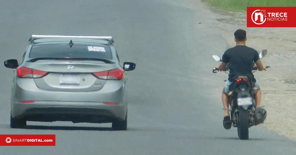 Más de 4 mil motociclistas sancionados por no usar casco durante el 2025