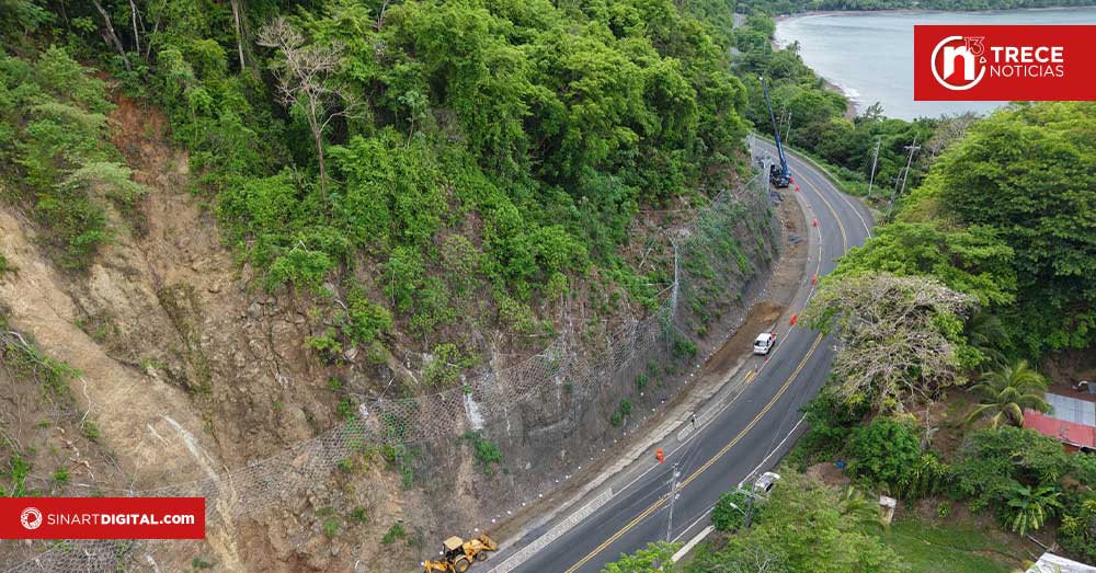 Avanzan obras de estabilización en la Costanera Sur para mitigar derrumbes durante la época lluviosa