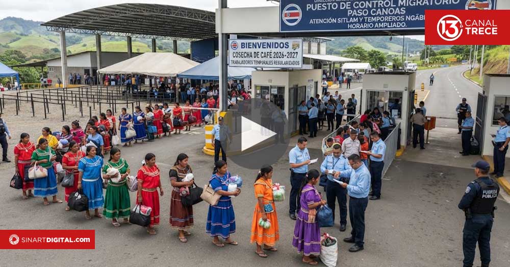 Ampliación de horarios en puestos fronterizos normaliza llegada indígenas para la cosecha cafetalera