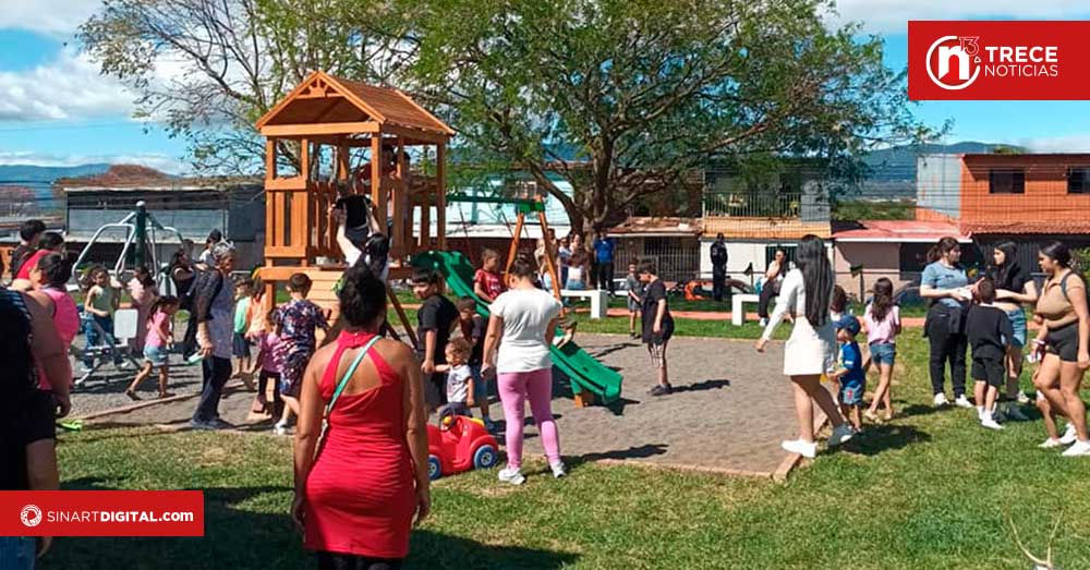 Nuevo polideportivo comunal de León XIII posee un área de 11.292 m²