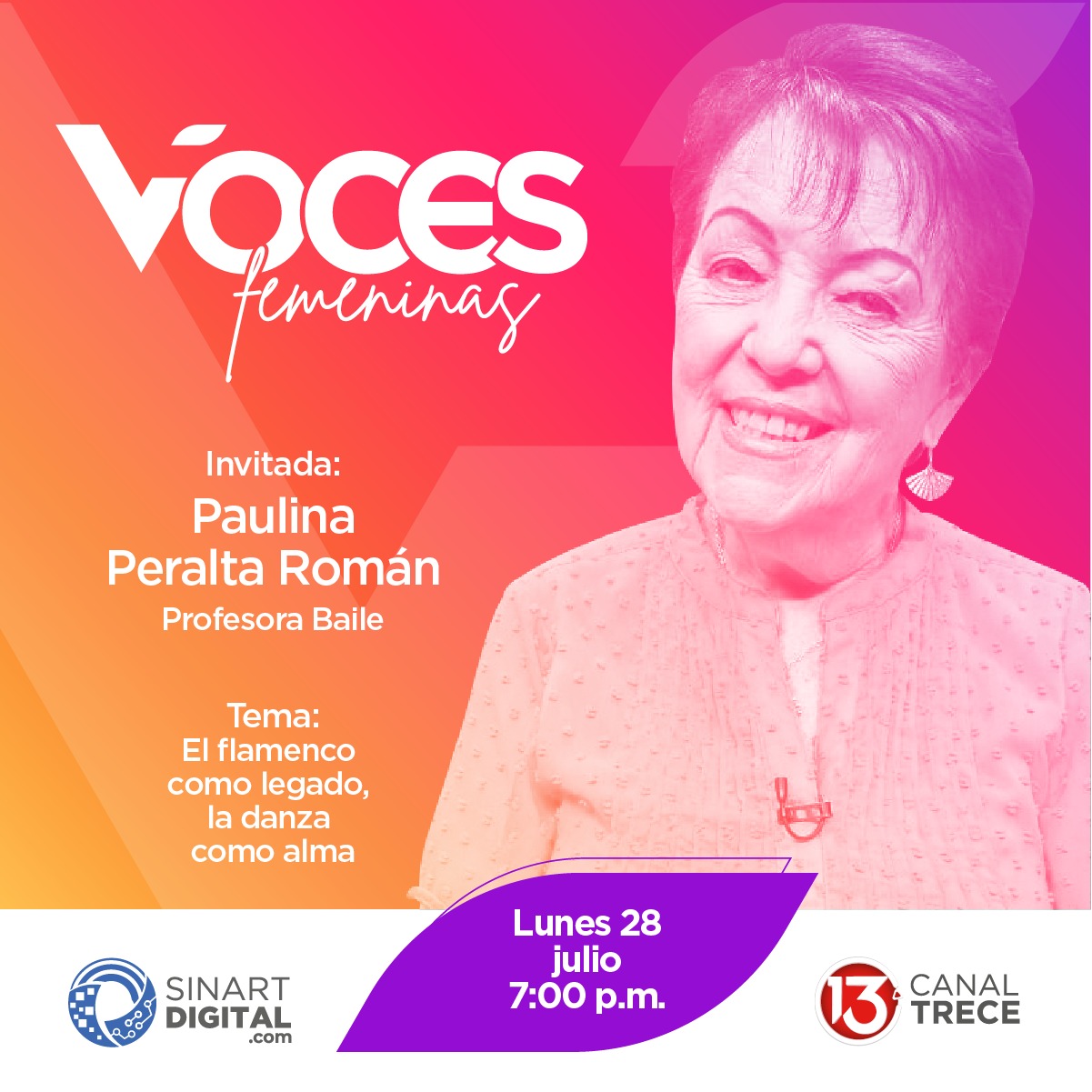 Paulina Peralta Román, Profesora Baile