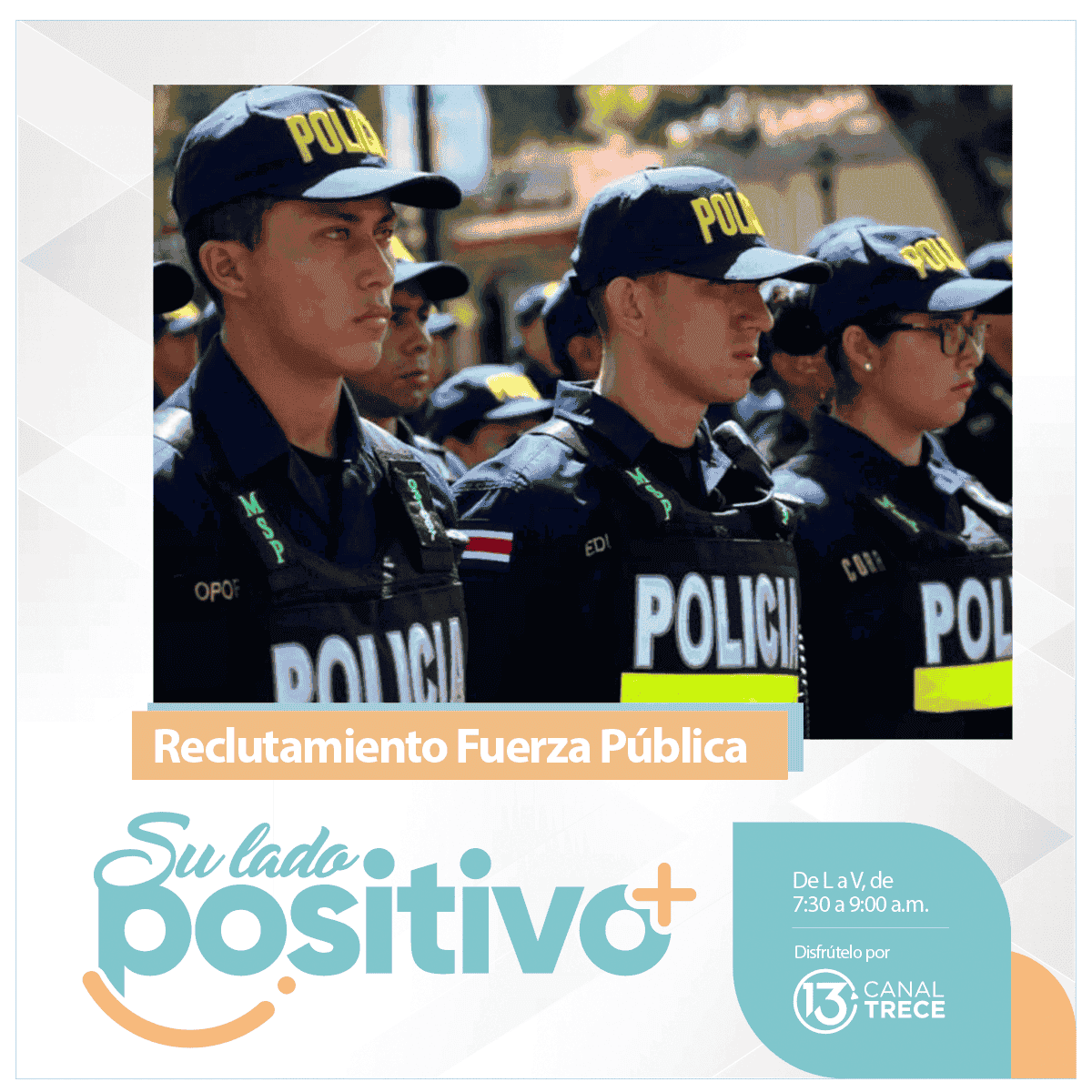 Fuerza Pública realiza reclutamiento de personal