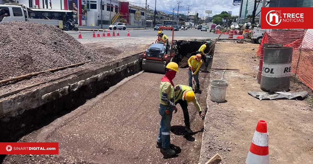 Obras en la Pozuelo concluirán a finales de mayo
