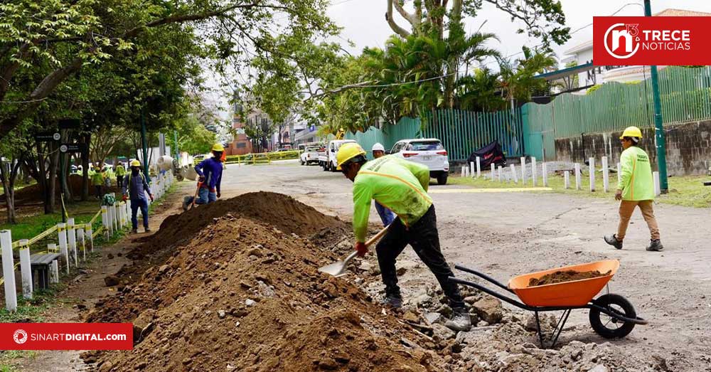 Inician obras para iluminar La Sabana y mejorar su seguridad nocturna