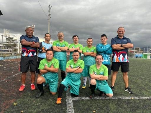 Atletas con Síndrome de Down forman el primer equipo de fútbol sala