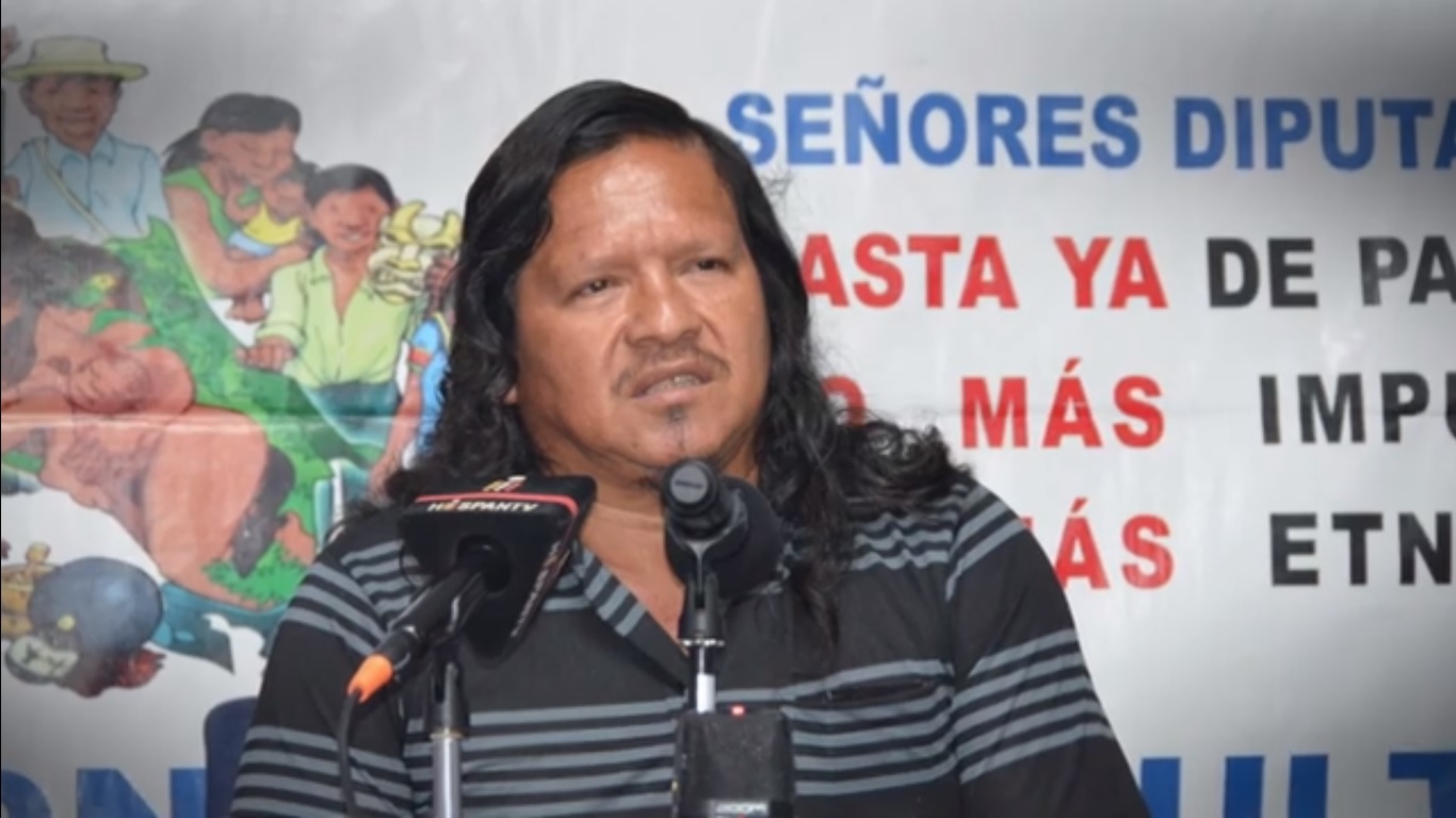 ONU lamenta archivo judicial por el asesinato del líder indígena Sergio Rojas