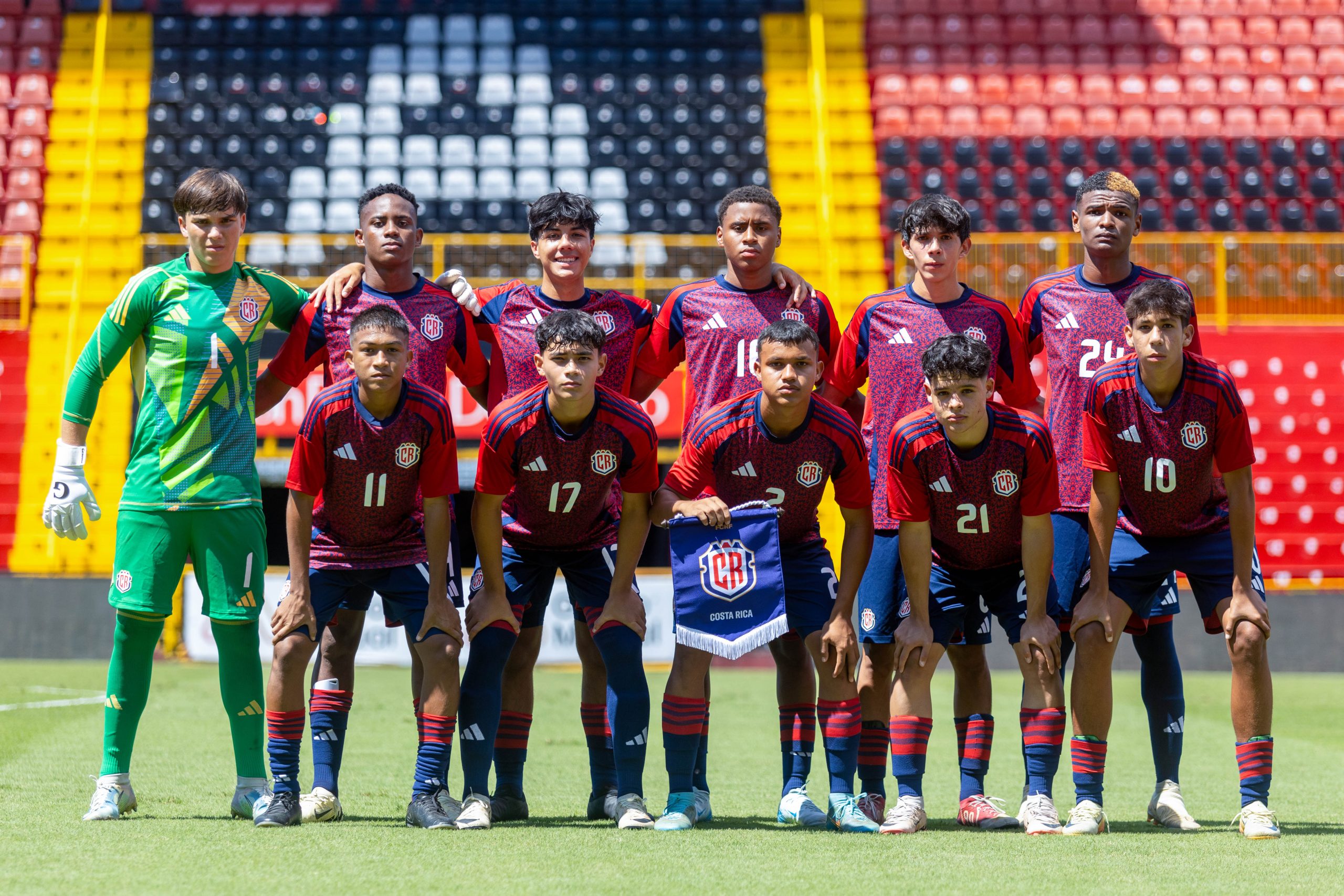 Selección Sub17 ya tiene rivales para la eliminatoria