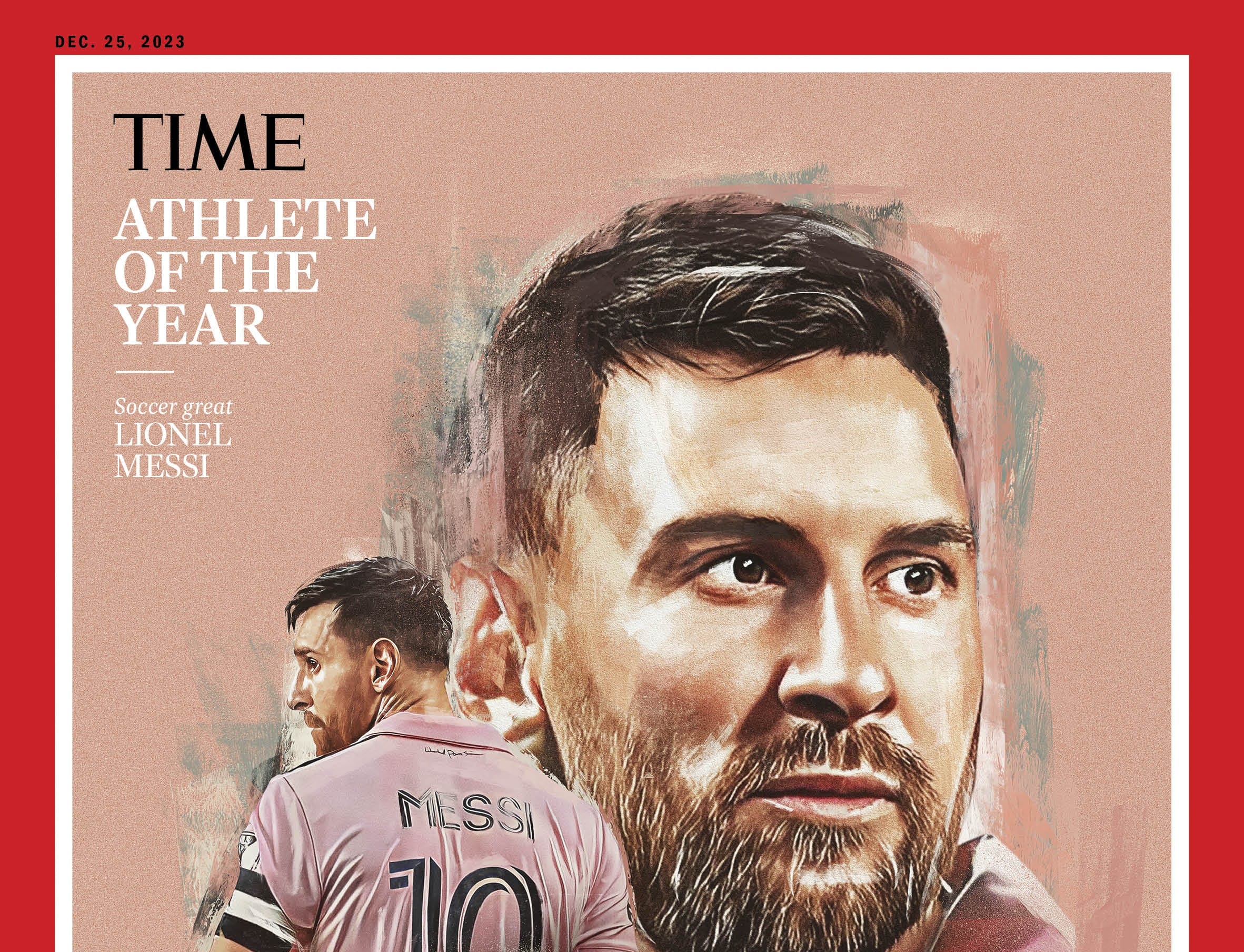 Messi es elegido el Deportista del Año por la revista Time