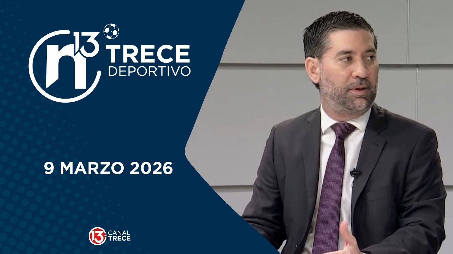 Trece Deportivo | 9 marzo 2026 