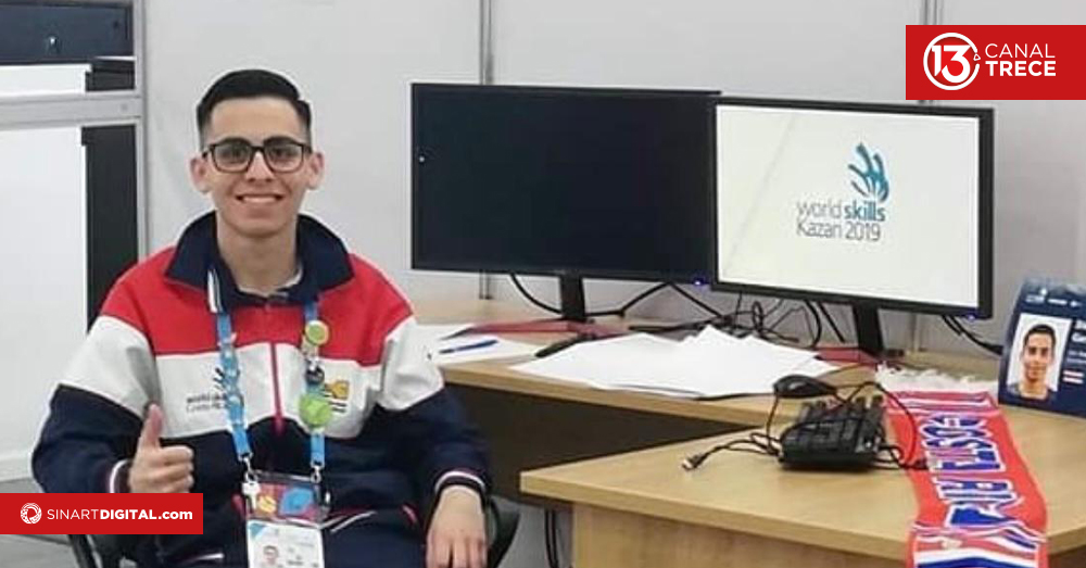 Estudiante del INA es elegido embajador mundial de la educación técnica 