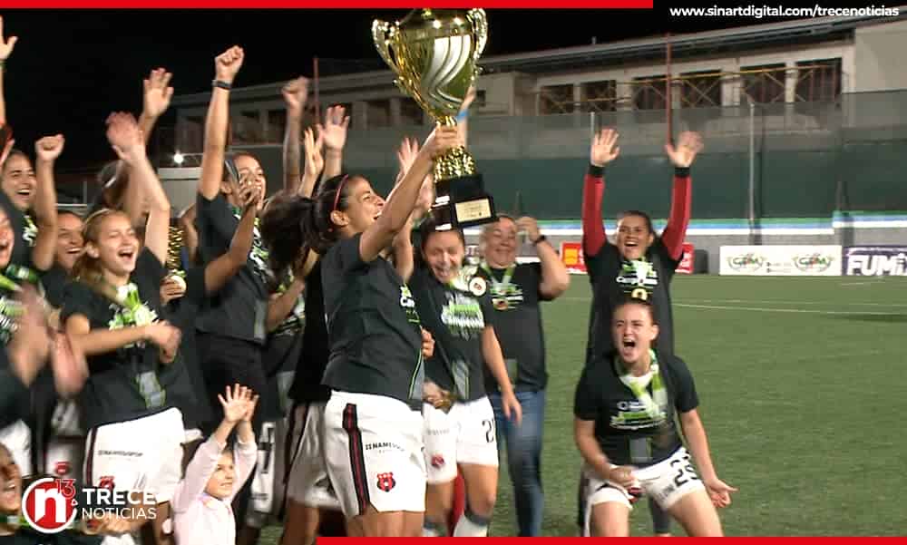 Saprissa, Sporting y Pococí tendrán la difícil tarea de destronar a Alajuelense en el fútbol femenino