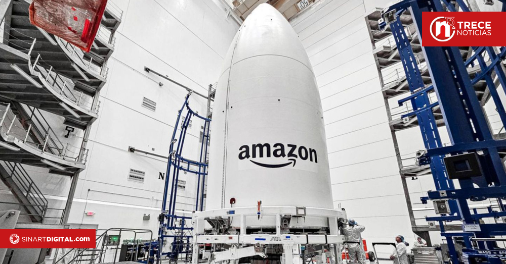 Amazon va a lanzar los primeros satélites de su constelación internet