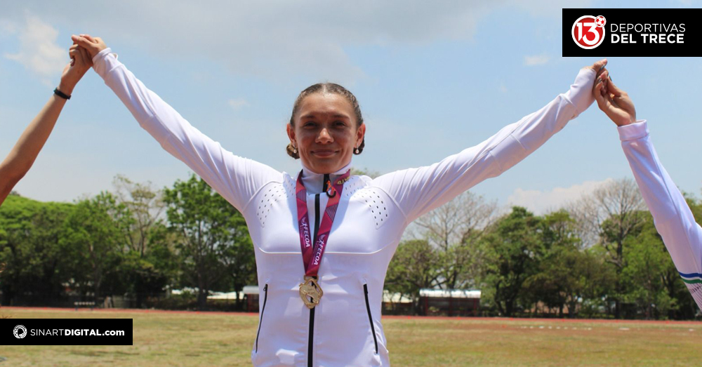 Fiesta tica en Centroamericano de Atletismo