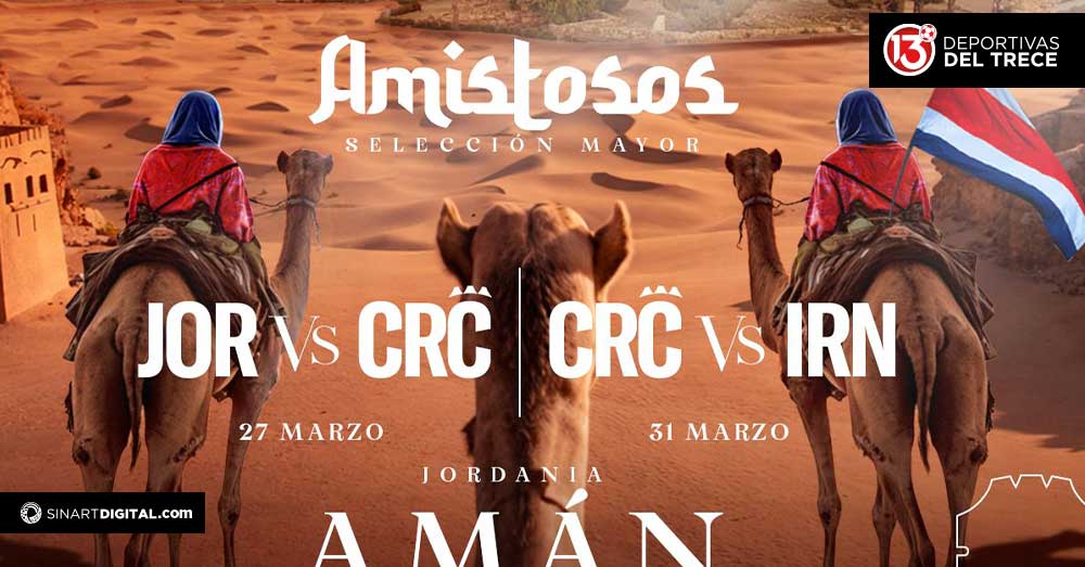 Jordania e Irán serán rivales de la Selección