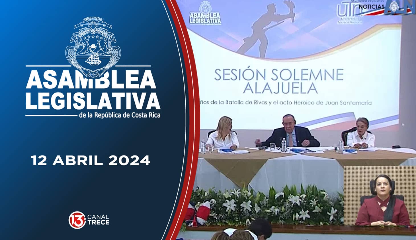 Asamblea Legislativa Noticias | 12 abril 2024.