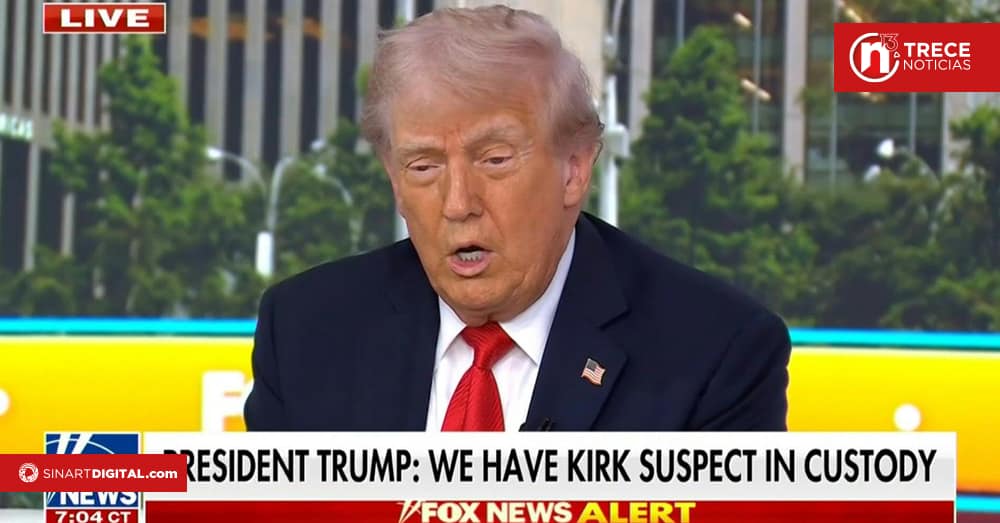 Trump anuncia la detención del asesino del activista conservador Charlie Kirk