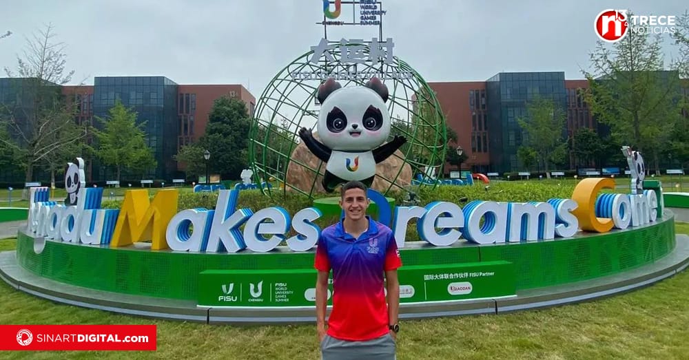 Atleta costarricense destaca en los Juegos Mundiales Universitarios en China